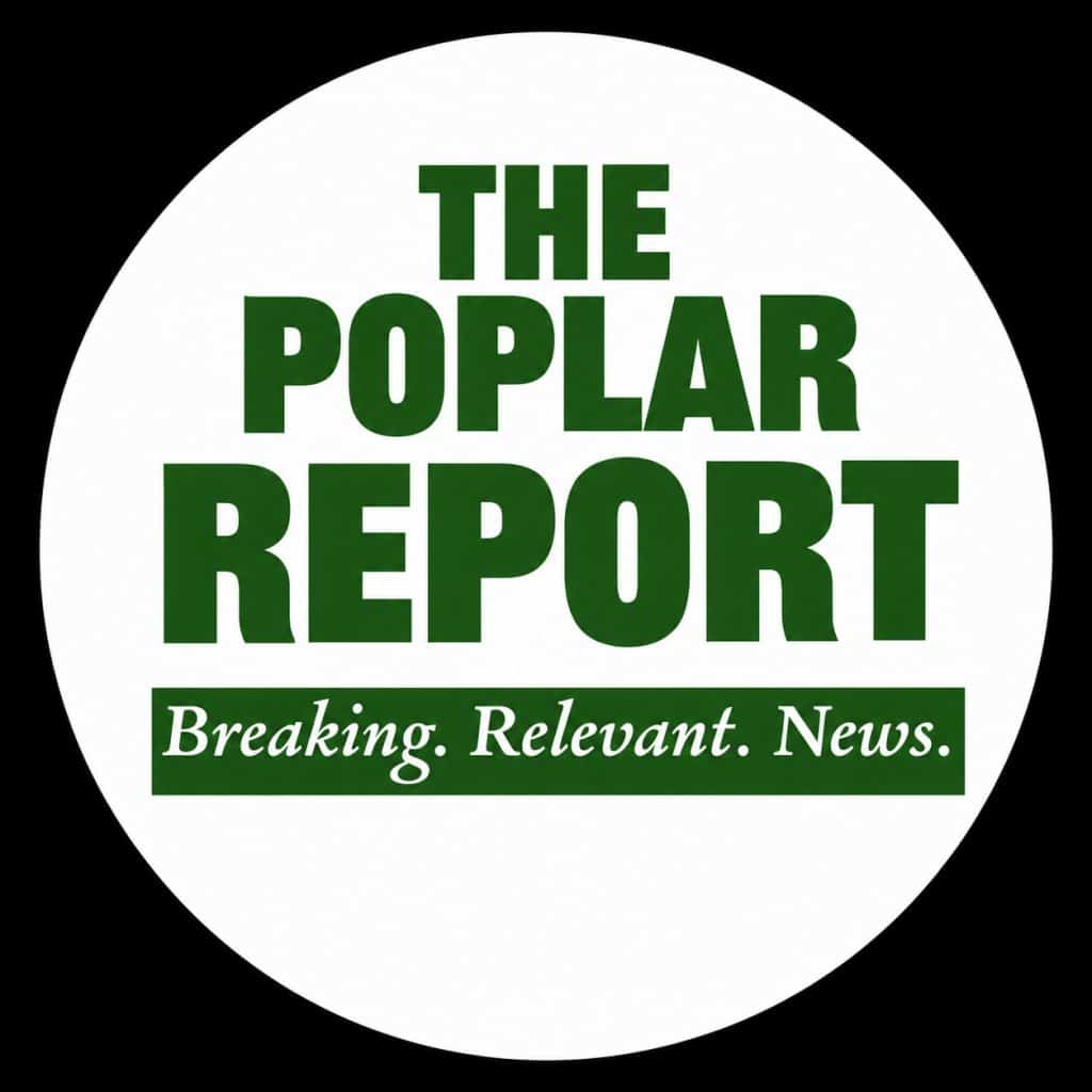 Poplar Report Badge